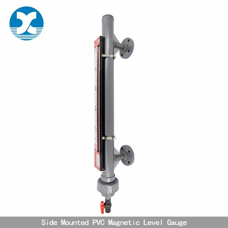 Side Mounted PP/PVC/PVDF Magnetic Level Gauge suppliers